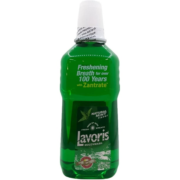 Lavoris Mouthwash, Freshens Breath Without The Burn! (Natural Mint, 50.