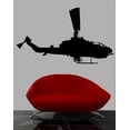 thumbnail image 2 of Wallhogs Haynes Silhouette Helicopter X Cutout Wall Decal, 2 of 2