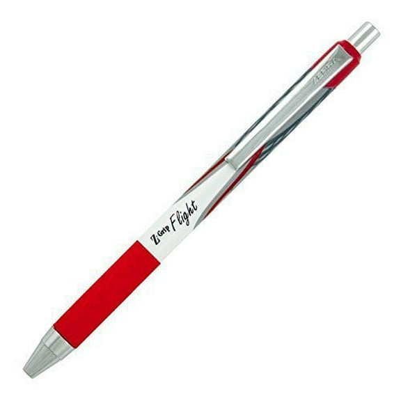 Zebra Z-Grip MAX BOLD Retractable Ballpoint Pen, 1.2mm, Red, 12-Pack (20530) by Zebra Pen