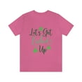 thumbnail image 2 of Let's Get Lucked Up Irish Clover Green Unisex Jersey Short Sleeve Tee, 2 of 10