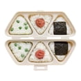 thumbnail image 4 of Molde triangular para hacer bolas de arroz 6 en 1, apto para bento y sushi, apto para lavavajillas, para onigiri, sushi y algas., 4 of 8