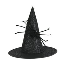 Halloween Party Witch Hats for Women and Children Foldable Witch Hat Accessory for Festive Celebrations