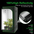 thumbnail image 2 of Carpa de Cultivo MELONFARM 80x80x160 cm Lona Reflectante 600D, 2 of 9