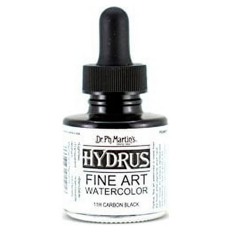 UPC: 0090385411218 | Dr. Ph. Martin s – Hydrus Fine Art Watercolor – Carbon Black