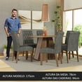 thumbnail image 4 of Juego de Comedor Madesa Fabiana MGS Mesa y 6 Sillas, 4 of 9