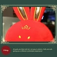 thumbnail image 4 of Traje Tang estilo chino 28cm 2023 Año del conejo mascota muñeca regalo de Año Nuevo juguete de peluche animal año muñeca de trapo muñeca de conejito ANGGREK  Otros, 4 of 8