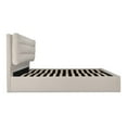 thumbnail image 3 of Moe's Home Collection Sebastion Storage Beds Fabric Beige, 3 of 10