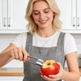 thumbnail image 4 of weibbin Stainless Steel Fruit Corer for Apple Cherry Jujube, Multifunctional Kitchen Tool Removes Core Easily, 4 of 9