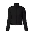 thumbnail image 3 of MixMatchy Women's Casual Lightweight Stand Collar Quilted Long Sleeve Puffer Jacket, 3 of 7