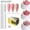 White, variant on Gifts Dianli Nail Extension Kit + UV Gel Glue with Base and Builder + Nail Form Guide Stickers + Phototherapy Pen + Multifunctional Set for DIY or Salon Nail Art