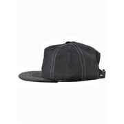 Quiksilver Adjustable Flat Peak Cap ~ Original black