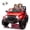 Red, variant on Xuanlur 24V Ride on Toys for Big Kids w/Width Seat, Ride on Truck w/ Remote Control, Kids Electric Car for Kids, Rear Suspension, Portable Pull Rod, Light, Trunk Storage, Bluetooth, 2.5-4 MPH, Pink