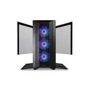 LIAN LI LANCOOL II MESH C RGB BLACK Tempered Glass ATX Case - Black Color ,Type C Included- LANCOOL II MESH C RGB-X
