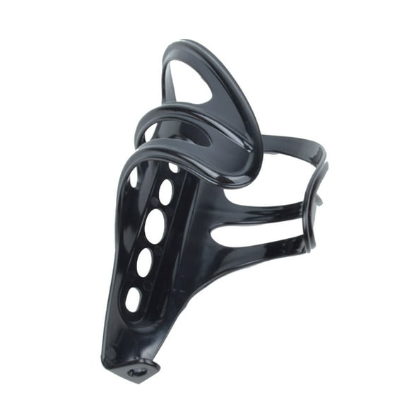 KALLORY Bike Water Bottle Holder Black Durable Flexible Pe Material for Bicycles