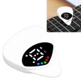 thumbnail image 1 of Guitar Pick Tuner, 12 Tone Electronic Tuner Low Power Consumption High Sensitivity LED Light  for Acoustic Guitar, 1 of 7