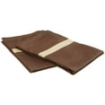 thumbnail image 1 of Hotel Collection Soft Cotton Pillowcases Set of 2, 300-Thread-Count, 7 Colors Mocha/Honey / Standard, 1 of 1