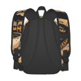 thumbnail image 4 of Disketp Grim Coffee Skull Mochila Escolar de Gran Capacidad y Peso Ligero, Mochila de Viaje Ideal para Escuela, Trabajo y Uso Diario, Cómoda y con Estilo, 4 of 8