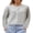 Gris, variante sur Gupgi Cardigan Court Tricoté pour Femmes Chandail Uni à Manches Longues Boutonné Ouvert à l'Avant Chandails Décontractés