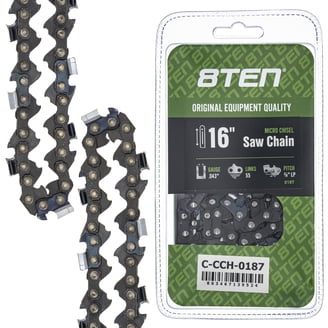 5 Lame Catena Per Motosega 16'' Makita XCU04 18V/36V - Scalpello Completo 3/8LP 56 Maglie 043 - Foto 2