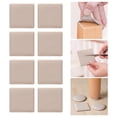 thumbnail image 4 of 8 Piezas Almohadillas de Silicona para Muebles Antideslizantes Cubiertas Premium para Piernas Autoadhesivas Antiarañazos Almohadillas para Pies de cuadrado beige 30mm BLESIY almohadillas para patas de sofá, 4 of 8