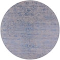 thumbnail image 1 of Ahgly Company Machine Washable Indoor Round Industrial Modern Dark Goldray Area Rugs, 8' Round, 1 of 7