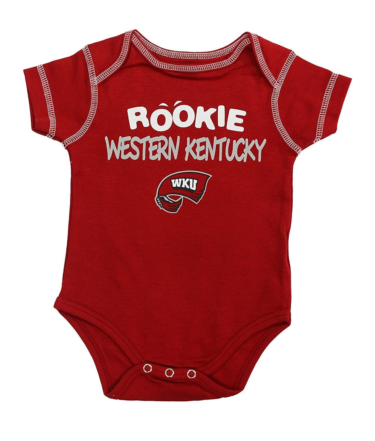 Outerstuff Baby Western Kentucky Hilltoppers 3 Piece Creeper Set