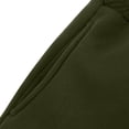 thumbnail image 5 of HOOMEUMY Men's Sweatpants Jogger Pants Elastic Waist Drawstring Loose Fit Comfortable Sports Trousers for Running Gym Workout Army Green L, 5 of 5