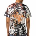 thumbnail image 2 of OUSIMEN Men's short-sleeved printed T-shirt, 2 of 7