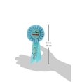 thumbnail image 2 of Beistle 3 1/4" x 6 1/2" Aged To Perfection Rosette Light Turquoise 3/Pack RS129, 2 of 2