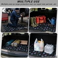 thumbnail image 3 of HUISEFOR Blue Dog Paw Prints Car Trunk Mat 29" x 39" Anti Slip Cargo Mat Rear Trunk Liner Full Protection Vehicle Interior Accessories Suitable for Most Cars SUV, 3 of 7