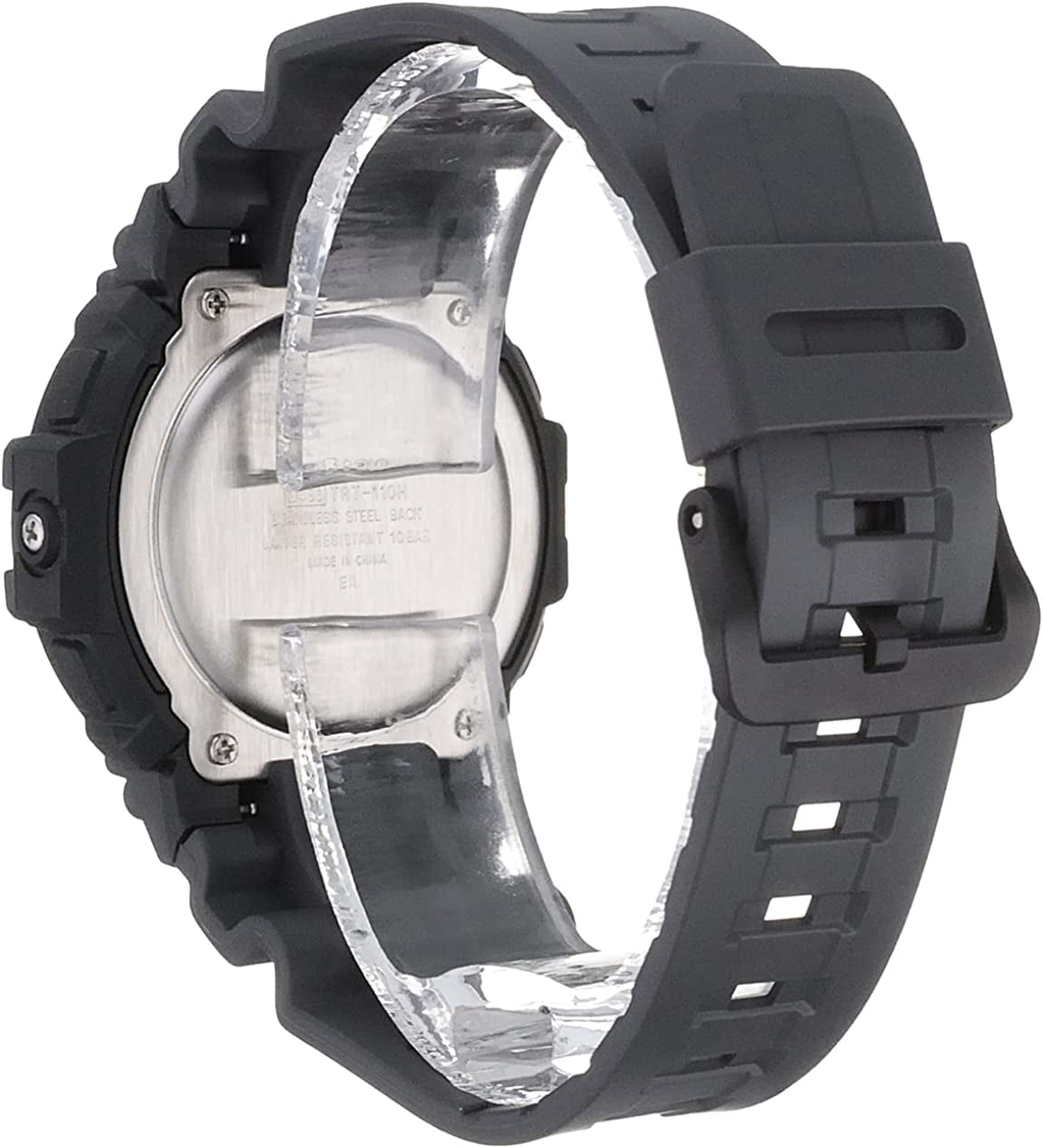 Casio Men's Heavy Duty Mud-Resistant Digital Watch, Grey TRT110H-8AV