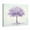 C, variant on XaaKee Art Prints Lavender And White Textured Tree Art Modern Nature Mural Canvas Art Prints Inner Framed 18*12Inch
