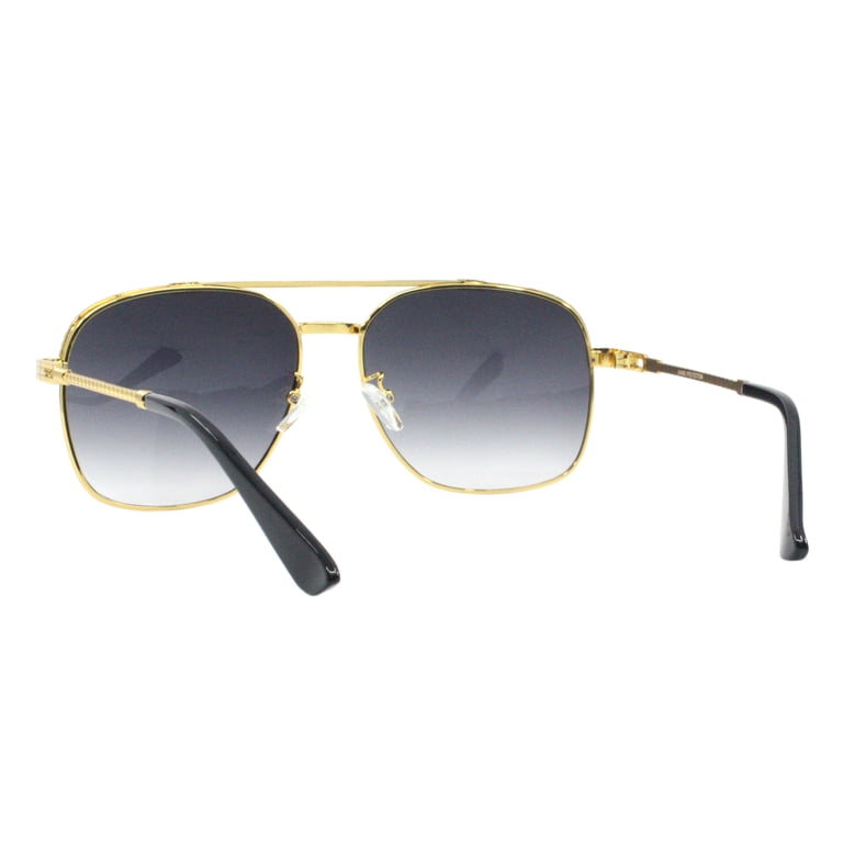 Gold Chain Aviator Sunglasses Gucci Marina Chain Aviator Sunglasses GG 4225/S Gold Black  main image 4