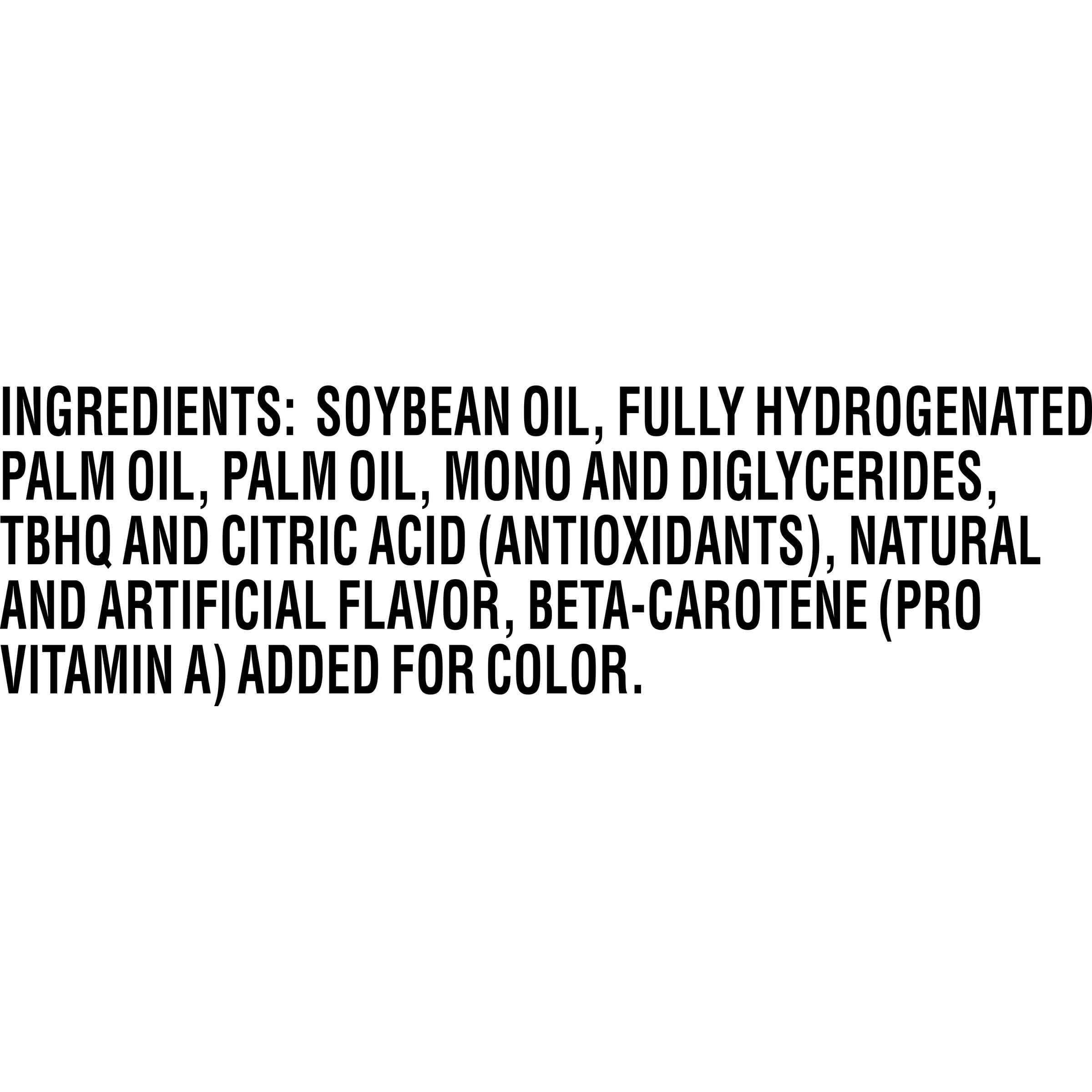 Butter Flavor All-Vegetable Shortening