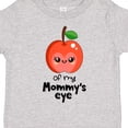 thumbnail image 4 of Inktastic Apple of My Mommy's Eye Cute Red Apple Boys or Girls Toddler T-Shirt, 4 of 5