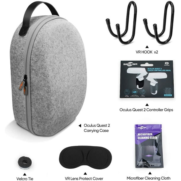 Design Hard Carrying Case for Oculus Quest 2 Elite Strap Edition