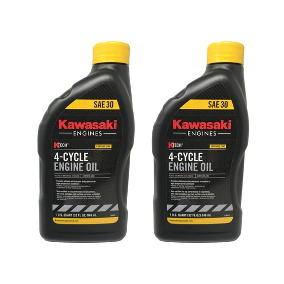 Kawasaki SAE 30W Motor Oil 2 QUARTS 99969-6281 2 PACK