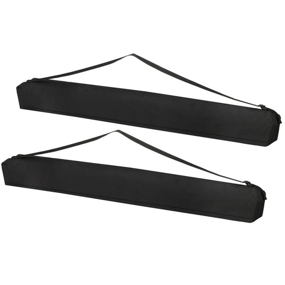 Uxcell 58.27"x6.3" Tripod Carrying Case, 2Pack Oxford Cloth Padded Tripod Bag with Handles for Light Stands Tripod Photography Accessories, Black