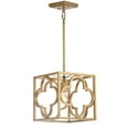 thumbnail image 4 of Safavieh Rabia Adjustable Solid Geometric Trellis Pendant, Gold, 4 of 6