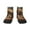 1 Black, variant on Western Skeleton Cowboy Horse Pattern Quarter Crew Socks,Toe Seamed Ankle Socks,Cotton Cushioned Breathable Athletic Crew Sports Socks