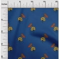 thumbnail image 1 of oneOone Polyester Lycra Fabric Floral & Block Printed Craft Fabric BTY 56 Inch Wide, 1 of 4