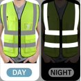 thumbnail image 4 of GHSDFBB High Visibility Safety Vest Mesh Reflective Work Vests for Men Women with Pockets and Zipper Meets ANSI/ISEA Standards, 4 of 7