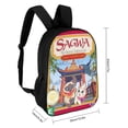 thumbnail image 2 of Sagwa, la Gatita Siamesa China-theme Backpack, Campus style schoolbag Bookbag with Adjustable Shoulder Straps And Large Zip Compartment, Unisex Travel Bags., 2 of 6