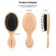 thumbnail image 4 of Cepillo de pelo URTHEONE, tamaño mini, cerdas de jabalí, bolsillo, 6 unidades, 4 of 5