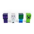 thumbnail image 1 of Juego de luces ambientales Minecraft Mini Mob de 4 piezas con forma de figura con LED, 1 of 8