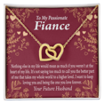 thumbnail image 1 of To My Fiancee I Want To Keep Loving You Inseparable Necklace, 1 of 7