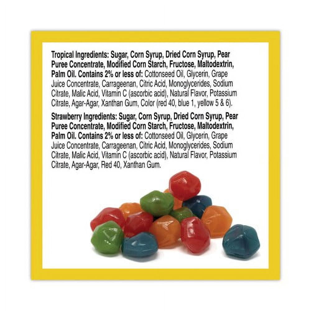 New Betty Crocker Fruit Gushers Fruit Snacks, Strawberry and Tropical Fruit Flavors, 0.8 oz, 42 Pouches/Carton, Ships in 1-3 Business Days