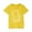 Yellow, variant on Nskgu Girls T Shirts Casual Shirts Round Neck Short Sleeve Tops Cute Cat Printed Loose Blouses Summer Tops for Kids Size 4-13 Years