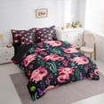 thumbnail image 3 of Homewish Cartoon Axolotl 7-Piece King Bedding Set - Pink Salamander Kawaii, 3 of 8