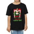 thumbnail image 3 of Elf Girls OMG Santa Cotton T-Shirt, 3 of 5